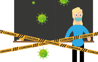 Zavřená škola - Covid