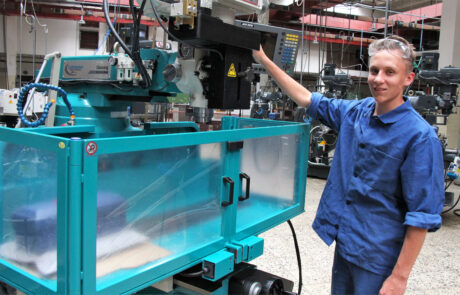 Nové vybavení na dílnách